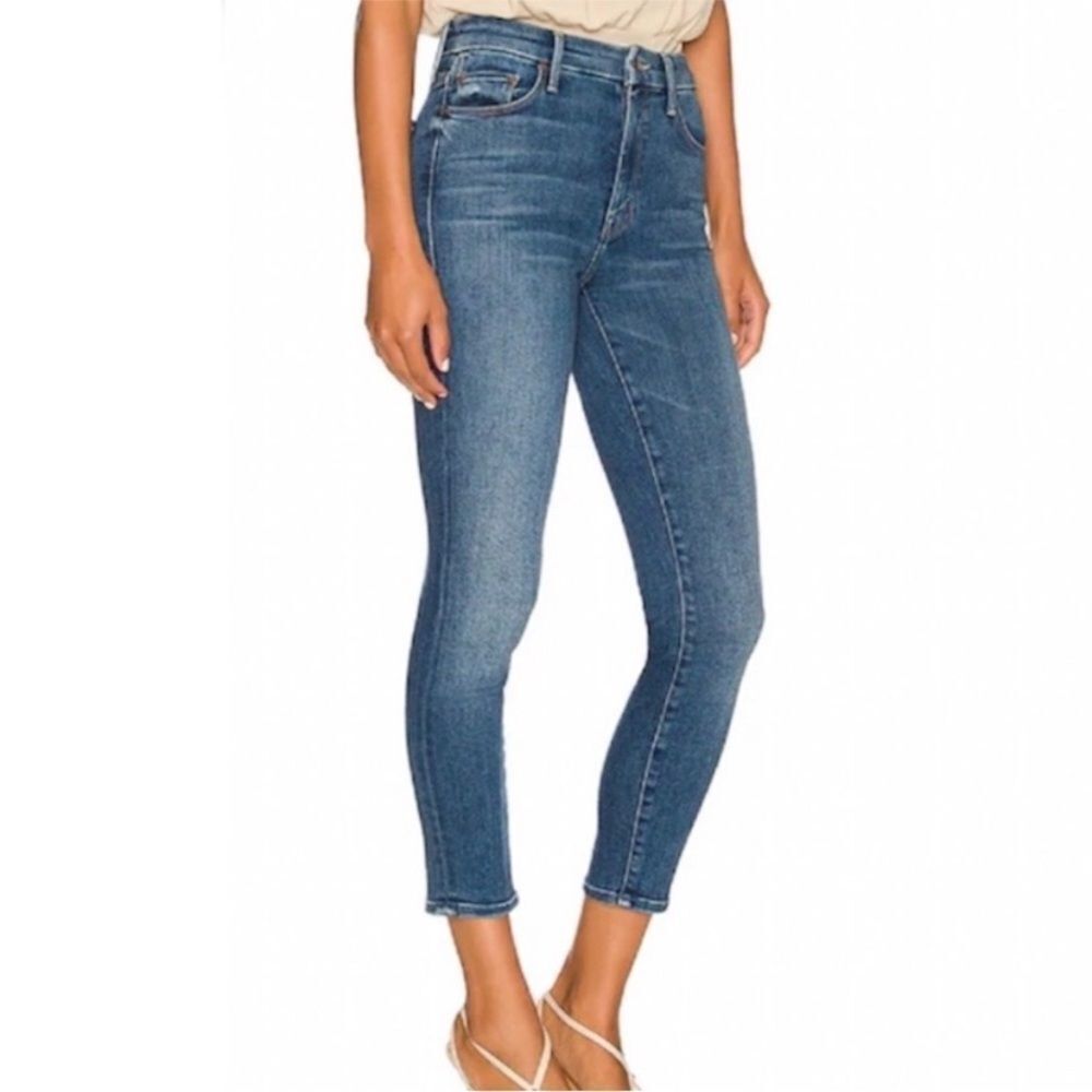 MOTHER Denim The Looker Crop in Let’s Just Be Friends - Size 26